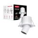 1-MRD-6W-WHC Світлодіодний світильник точковий врізний поворотний Maxus Recessed Track Downlight 6W 3CCT White