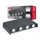 1-MWL-8W-BLS Фасадний світлодіодний світильник MAXUS MWL 8W 3CCT IP65 BL Square