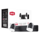 2-MSL-10841-WB Спот світильник на 2 лампи MAXUS MSL-01W 2x4W 4100K чорний