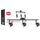 3-MSL-11241-CB Спот світильник на 3 лампи MAXUS MSL-01C 3x4W 4100K чорний