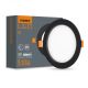LED світильник Back вбудований круглий VIDEX 6W 5000K Black