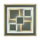 Світильник LED smart OXFORD+пульт 110W 3000-6000K IP20 білий квадрат